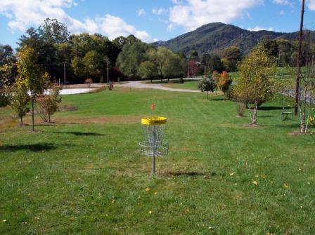 waynesville disc golf course rec center runs appalachians ace kiosk shots southern maps awesome views long